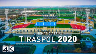 【4K】Tiraspol from Above  Capital of TRANSNISTRIA 2020  Moldova  Cinematic Aerial Film [upl. by Artenal]