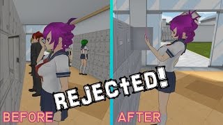 Kokona Rejects Locker Note Old VS New Animations amp Voiced Lines  Yandere Simulator [upl. by Arua]