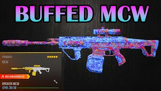 new NO RECOIL MCW CLASS is TAKING OVER WARZONE 3 🔥 Best MCW Class Setup MW3 [upl. by Ritter]