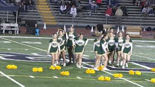 2023 Hilmar Football Cheerleaders at Casa Robles Game [upl. by Acinnod244]