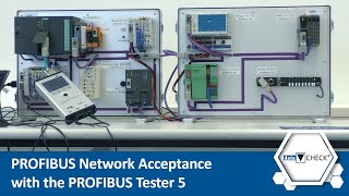 PROFIBUS Network Acceptance with PROFIBUS Tester 5 [upl. by Mingche846]