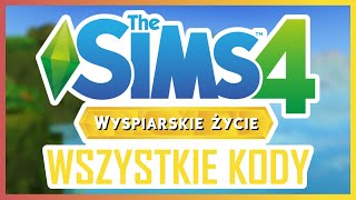 Przywołaj REKINA THE SIMS 4 WYSPIARSKIE ŻYCIE  WSZYSTKIE NOWE KODY  KOSmo [upl. by Heida]