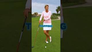 Stop topping the golf ball with this simple tip golf [upl. by Garris]