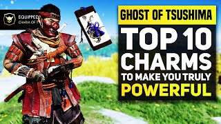 Ghost of Tsushima  Top 10 Powerful amp Secret Charms In The Game Ghost of Tsushima Tips amp Tricks [upl. by Latham]