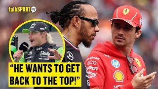 Valtteri Bottas EXCITED For Former Teammate Lewis Hamilton’s “NEW ERA” At Ferrari In F1 Switch 🏎🔥 [upl. by Ecargyram]