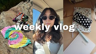 weekly vlog school stress haircut anniversary [upl. by Hepsibah]