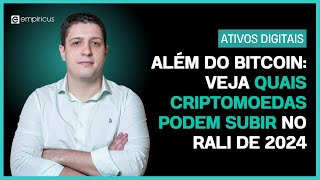 RALI DAS CRIPTOMOEDAS PODE CONTINUAR VÁ ALÉM DO BITCOIN BTC E VEJA ONDE INVESTIR EM 2024 [upl. by Llertnek]