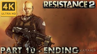 Resistance 2 Walkthrough  Part 10  Difficult  Chicxulub Crater Mexico Ending [upl. by Radu]