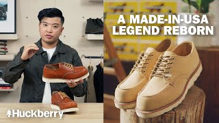 Taking the Classic Red Wing Silhouette to New Heights  Red Wing Heritage Shop Moc Oxford Review [upl. by Pearce854]