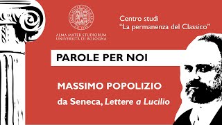 Massimo Popolizio da Seneca quotLettere a Lucilioquot [upl. by Hannie]