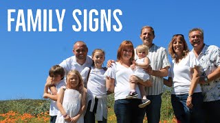 Family and Clarification Signs in ASL  150 Essential Signs Part 6 [upl. by Ilyssa]