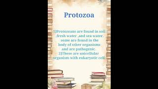 What is ProtozoaInformation about ProtozoaWorld Of Science [upl. by Leanora]