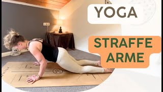 Yoga für straffe Arme und kräftige Schultern • neues Workout [upl. by Ajad]