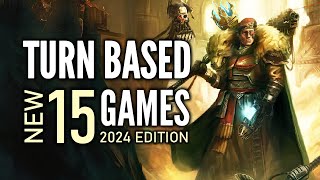 Top 15 Best NEW Turn Based StrategyTacticsRPG Games  2024 Edition Part 2 [upl. by Kare]