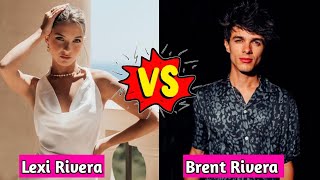 Brent Rivera vs Lexi Rivera Lifestyle Comparison 2024 [upl. by Berfield]