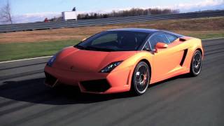 2011 Lamborghini Gallardo LP5502 Bicolore  At the Track [upl. by Renrag73]