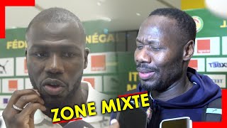 Koulibaly tape sur la table après la victoire du Sénégal quotJe veux pas quon me parle de coachquot [upl. by Emya536]