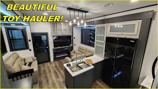 Best Toy Hauler Floor Plan 2024 XLR Nitro 41G14 Toy Hauler Fifth Wheel at Couchs RV Nation [upl. by Lombardi]