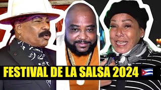 EDITH MASSOLA ALEXANDER ABREU MAYKEL BLANCO PEDRITO CALVO LOS VAN VAN  Festival Salsa 2024 🇨🇺 [upl. by Yuma]