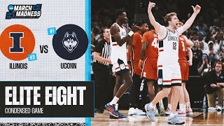 UConn vs Illinois  Elite Eight NCAA tournament extended highlights [upl. by Kaylee358]