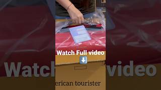 Unboxing Trolley BagAmerican Tourister flipkart americantourister kamiliant discount sale [upl. by Rinna]