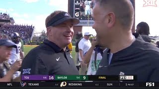 TCU vs Baylor Football Highlights [upl. by Aifos]