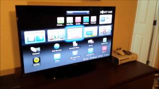 Samsung Smart TV Review UN40EH5300 [upl. by Atikaj825]