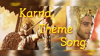 Karna theme song  Mahabharat Bengali  Star Jalsa  Music [upl. by Auqenahs]