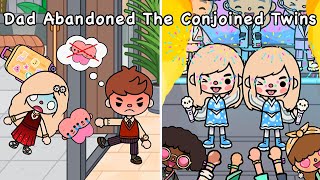 Dad Abandoned The Conjoined Twins 🤰🏻💔👶🏻 Sad Story  Toca Life World  Toca Boca  Toca Story [upl. by Goodman]