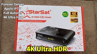 StarSat SR200HD Extreme 4K UHD Set Top Box Unboxing Review [upl. by Ahsiliw]