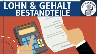 Lohn amp Gehaltsabrechnung  Bruttoentgelt Abzüge AN und AGAnteil Nettoentgelt amp Beispiel [upl. by Rennane488]