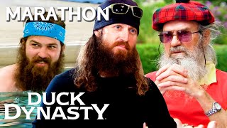 THE BEST EPISODES OF SEASON 7 Marathon  Duck Dynasty [upl. by Ahsikyt344]