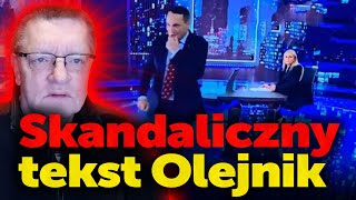 Skandaliczny tekst Olejnik Płk Piotr Wroński mówi dlaczego Radosław Sikorski jest atakowany w TVN [upl. by Melosa]