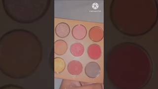 Mars 9 Eyeshadow Palette with 1 Highlighter Blusher Bronzer amp Compact Powdershorts [upl. by Pontius]