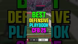 Best Defensive Playbook in College Football 25 🤯👀 [upl. by Prudy493]