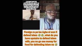 FOREIGN IGNORANT NI ELEYI OOOO HE HAS NOTHING TO DEFEND IN ISLAM  BECAUSE OF MONEY [upl. by Kahn]