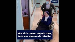 À 117 ans sœur André doyenne des français a vaincu le Covid [upl. by Yur]