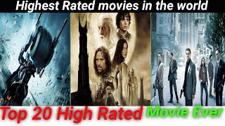 20 High Rated Hollywood Movies In The world highest rated Hollywood movies all time [upl. by Nevram590]