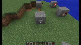 Redstone basics  Introduction redstone wire button switch and redstone torch [upl. by Ingalls359]