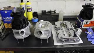 Harley Davidson Shovelhead top end rebuild [upl. by Rocher16]