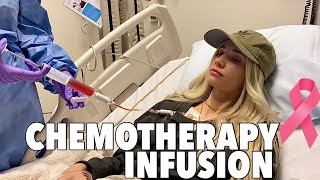 A Day In The Life Of A Cancer Patient  Chemotherapy Infusion [upl. by Jeanelle649]