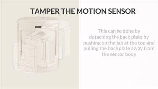 How to install a motion sensor on an UltraSync zw6400 Smart Hub [upl. by Lorou]