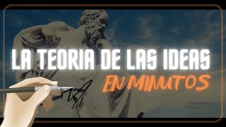 PLATON TEORIA DE LAS IDEAS en minutos [upl. by Onofredo]