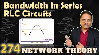 Bandwidth in Series RLC Circuit  AC Analysis Parameters  Network Theory  Engineering Funda [upl. by Helaina]