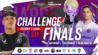 Free Fire Challenge Finals Day 1  Season 5  LATAM [upl. by Eannej]