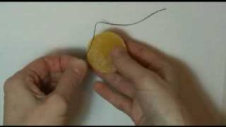 How To Wax Linen Thread for Bookbinding [upl. by Smallman]