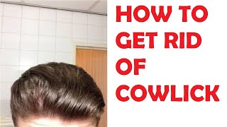 How to fix a cowlick [upl. by Assilen]