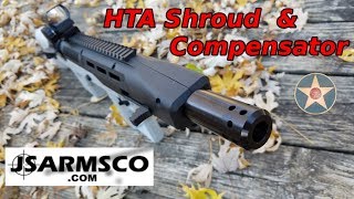 Hi Point HTA Muzzle Shroud\Compensator Install and Quick Review [upl. by Tisdale220]