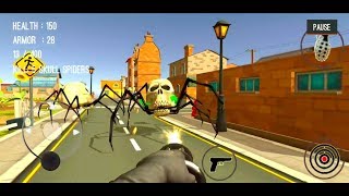 Spider Hunter Amazing City 3D 23 SPIDERS 910  AndroidiOS Gameplay [upl. by Eimmot]