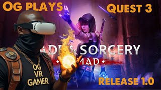 Quest 3 Blade and Sorcery Nomad Mixed Reality Capture Looks Amazing  Power Fantasy  OG VR GAMER [upl. by Bergerac]